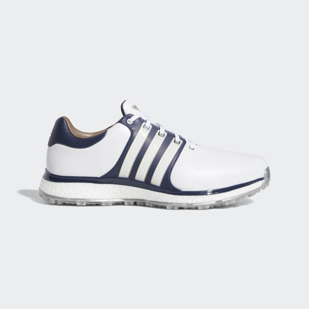 Adidas Men's Tour360 XT-SL Golf Shoes White/Navy/Gold Metal Ireland BB7914